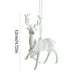 thumbnail image 2 of Decoraciones navideñas, adornos navideños, regalos navideños Decoraciones navideñas Ciervos navideños Copos de nieve Adornos para árboles de Navidad Colgantes Decoración de escena avanzada un colgante, 2 of 6