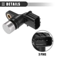 thumbnail image 4 of Unique Bargains Speed Sensor Automatic Transmission Output Vehicle Short Speed Sensor for Honda Accord No.28820-PPW-013, 4 of 7