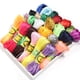 thumbnail image 2 of Lote de 20 m de hilo de seda con nudo chino de 1,5/2 mm, nailon satinado multicolor, para hacer abalorios, collares y pulseras, accesorios de joyería, 2 of 5