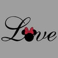 thumbnail image 2 of Boy's Mickey & Friends Minnie Mouse Love  Pull Over Hoodie Athletic Heather Small, 2 of 4