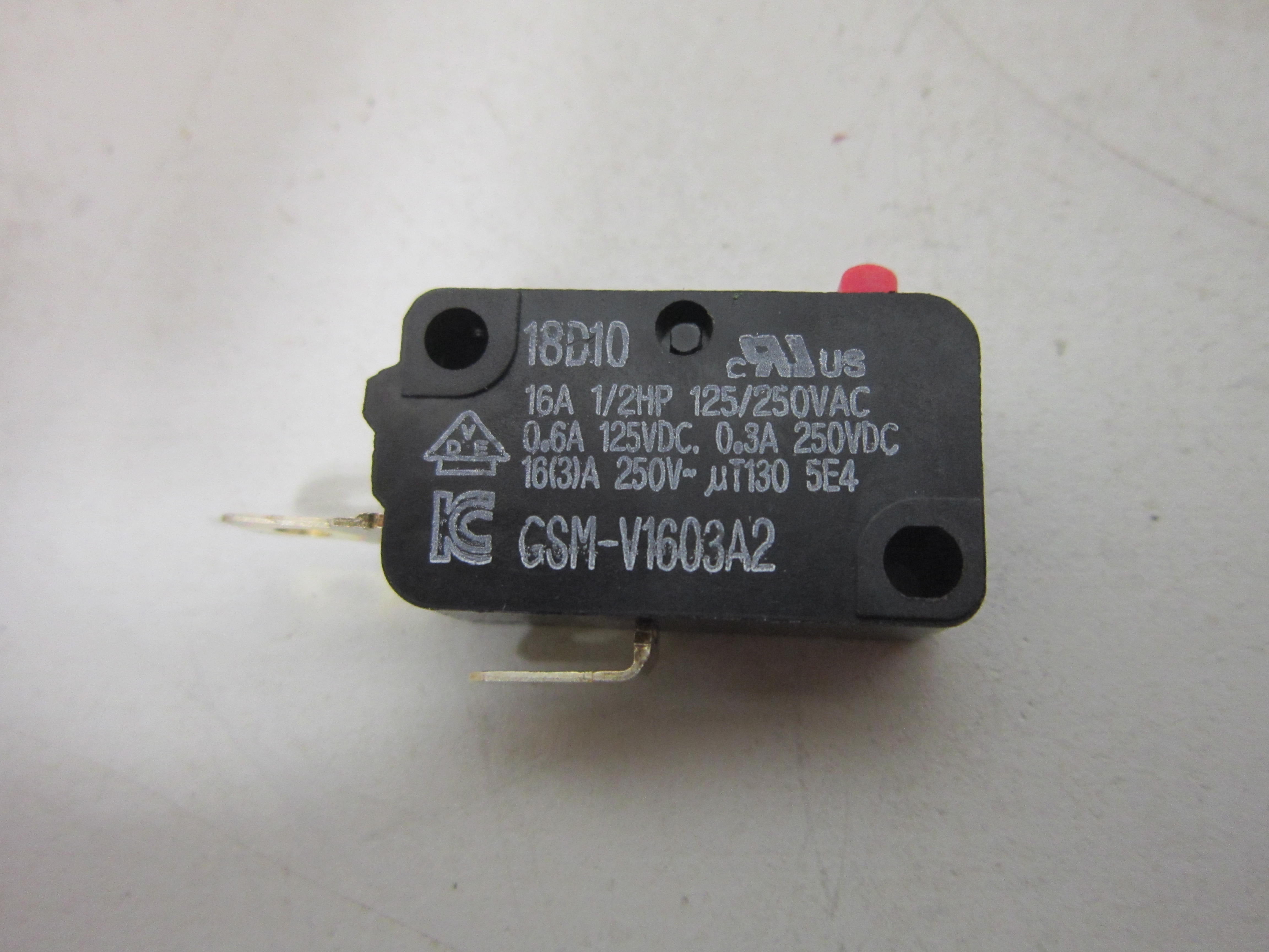 Magic Chef MCO165UW Microwave Micro Switch 4415A17352