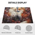 thumbnail image 3 of Balery Romantic Flower Fox Couple Alfombrilla de Secado para Cocina, 18x24 Pulgadas, Súper Absorbente para Platos y Encimeras, 3 of 7