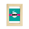 thumbnail image 1 of Black Freedom Equal Rights Desktop Display Photo Frame Picture Art Painting 5x7 inch, 1 of 3