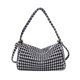 thumbnail image 1 of Qarigey Bolso de hombro de lona para mujer, bolso de mano informal de viaje a cuadros, bandolera de gran capacidad, organizadores, bolsos de mensajero de Bolsas de mensajero y de hombro Negro Qarigey AP012670-03, 1 of 6