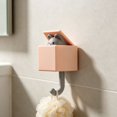 thumbnail image 4 of 4 Pcs Cute Cat Wall Hook 2 x 4 Inch for Entryway and Dorm, Adhesive Coat Hook No Drill, Utility Pet Hook for Hanging Scarves Hats Towels Keys Bags, Creative Wall Decor, 4 of 5