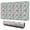 Checkered Cartoon Cat, variant on Long Mouse Pads for Desk,Colorful Striped Cartoon Unicorn Pattern Desk Mats on Top Of Desks, Desk Mouse Pad Extra Large with 3mm Non-Slip Base and Stitched Edge for Gaming,Office,Work,Home 31.5"x11.8"