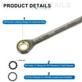 thumbnail image 4 of Uxcell 13/16" Ratcheting Combination Wrench SAE 90 Teeth 12 PT Ratchet Spanner, 4 of 7