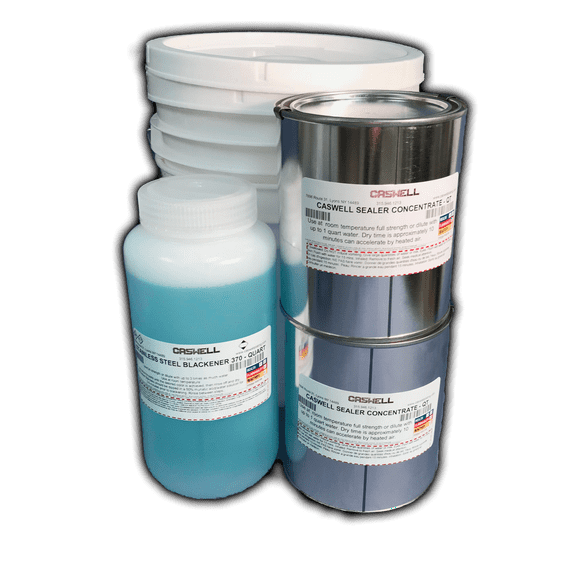 Caswell Stainless Steel Blackening Kit