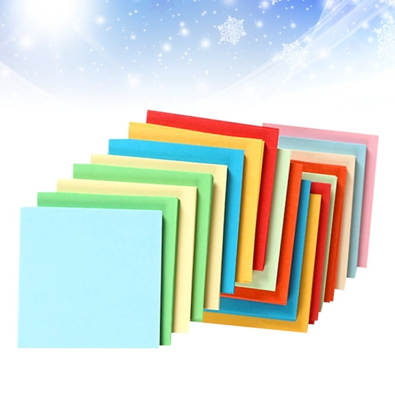 OUNONA Construction Paper for School Projects - Assorted Colors, 500Pcs