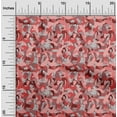 thumbnail image 2 of oneOone Rayon Pink Fabric Abstract Sewing Craft Projects Fabric Prints By Yard 56 Inch Wide, 2 of 4