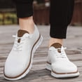 thumbnail image 6 of Men's Casual Dress Shoes Fashion Walking Sneakers Mesh Business Oxfords Work Lightweight Soft Sole, 6 of 7