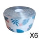thumbnail image 1 of 6x Tira de Calafateo Cinta de Sellado Impermeable 1MX3.8cm Pegatinas de Costura para Huecos de Inodoro Sellador de Azulejos de Ducha Sellador para Bañ 6 piezas, 1 of 10