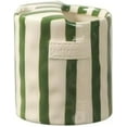 thumbnail image 1 of Retro Striped Hand-Painted Ceramic Mark Hand-Held Cup Heat-Resistant Non-Slip Double-Enjoy Cup for Milk Coffee Juice Latte Hot Cold Drinks Valentine's Day Mother's Day Christmas Gift Drinkware (Green), 1 of 8