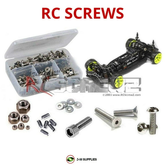 RCScrewZ Stainless Steel Screw Kit yok024 for Yokomo YRX-12 RC Car | SET