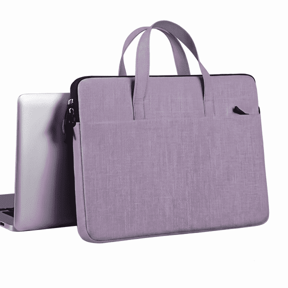 Laptop Briefcase 14 15.6 Inch Water Resistant Shoulder Messenger Bag Slim Computer Carrying Case with Adjustable Strap for Men Women, School Office Travel