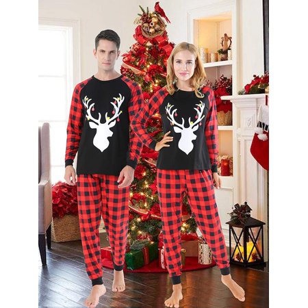 

Sunisery Family Matching Christmas Pajamas PJs Sets Xmas Gift Sleepwear Nightgown Clothes