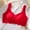 Red, variant on ALLLIST Women Sports Bras High Support Beige Padded Bralette Soft Color Block Sports Bras for Ladies Size M-2XL