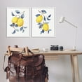 thumbnail image 3 of Stupell Industries Budding Lemon Blossoms Food & Beverage Painting White Framed Art Print Wall Art, 24 x 30, Set of 2, 3 of 10