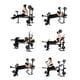 thumbnail image 4 of Banco Multiposiciones Gym Plegable Y Ajustable Bywell Pesas, 4 of 4