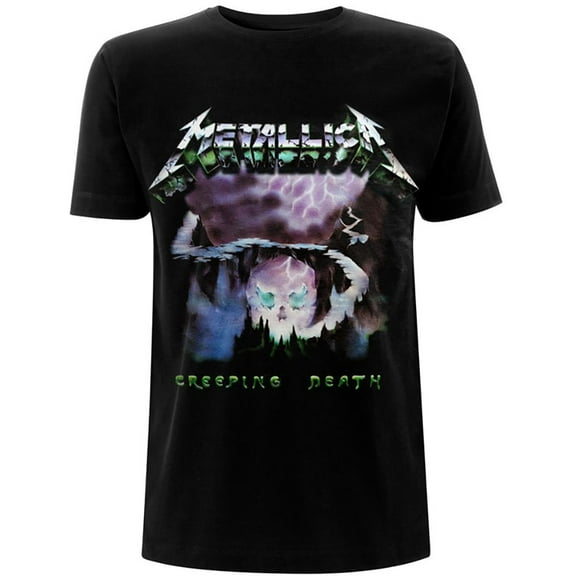 Men's Metallica Creeping Death Slim Fit T-shirt Small Black