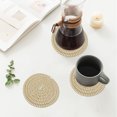 thumbnail image 5 of Floleo Non Slip Heat Resistant Cotton Placemats 6pcs With Storage Holder, Thermal Insulation Table Coasters for Kitchen Dining Countertops, Durable Washable Trivets for Hot Dishes Bowls Pots, 5 of 6