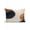 dark blue burnt orange, variant on Outdoor Pillows Waterproof, Brown Navy Blue Bedding Throw Pillows with Insert for Couch Sofa Bed, Modern Abstract Art Geometric 18x18 Inch Pillowcases Decorative Camping Patio Pillow Set of 1