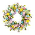 thumbnail image 3 of Huevos de Pascua artificiales Corona de resorte Decorativo Regalo de cumpleaños decorativo Ornamento Puerta delantera Garland para interiores al aire Estilo B, 3 of 8