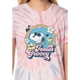 thumbnail image 2 of Peanuts Women's Snoopy Feelin Groovy Nightgown Sleep Pajama Shirt, 2 of 6