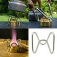 thumbnail image 2 of Jesscasday Stainless Steels Alcohols Stove Bracket Portable Outdoor Camping Burners Bracket Heat Resistant Alcohols Stove Support Rack, 2 of 12