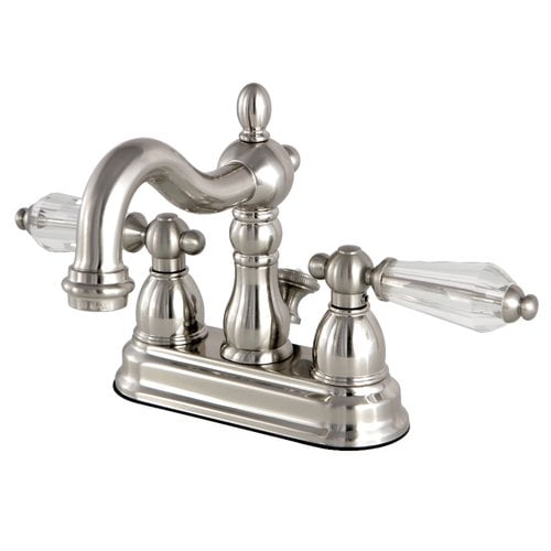 Kingston Brass Wilshire Standard Centerset Bathroom Faucet With Drain Assembly Walmart Com Walmart Com