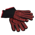 thumbnail image 1 of Guantes ignífugos, 2 guantes para asar, guantes independientes resistentes al calor para cocinar, guantes resistentes al calor, características mejoradas, 1 of 9