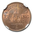 thumbnail image 3 of 1851-A Germany Pfennig MS-65 NGC (Red/Brown), 3 of 3