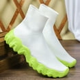 thumbnail image 4 of Leozcaa Womens Slip On Sneakers Women Walking Tennis Shoes Lightweight Casual Sneakers for Gym Travel Work, 4 of 7
