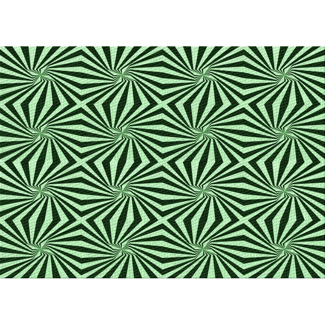 Ahgly Company Machine Washable Indoor Rectangle Transitional Light Green Area Rugs, 8' x 10'