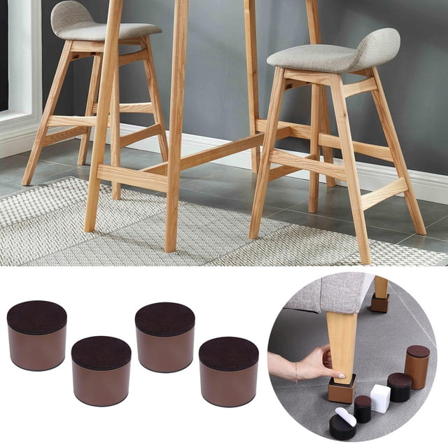 muebles de 4 piezas muebles resistentes Sofás Gabinetes Soportes , Marrón 60x52mm Macarena Elevadores de cama
