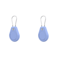 thumbnail image 1 of Para Soporte Airtag Con Cable Alambre Caja Bloqueo Llavero Funda Impermeable () Azul, 1 of 3