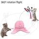 thumbnail image 2 of Juguetes para gatos, juguetes interactivos para gatos de interior, juguete de mariposa para gatos, juguetes divertidos para gatitos, sonido electrónico realista de aleteo (incluye 3 mariposas, 2 of 6
