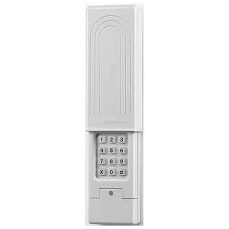 Universal 387LM Keyless Entry - Garage Door Keypad - Battery Powered - Wireless - Green