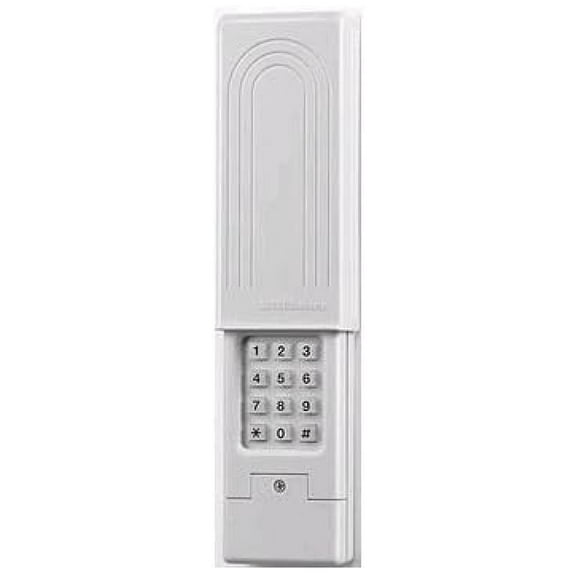 Universal 387LM Keyless Entry - Garage Door Keypad - Battery Powered - Wireless - Green