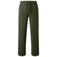 thumbnail image 4 of Staki Joggers for Boys Boys Sweatpants - Active Performance Tricot Boys Joggers with Elastic Waistband - Athletic Pants for Kids(Army Green,13-14 Years), 4 of 4
