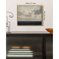 thumbnail image 6 of Drsoum Vintage Cloud Over Sea Wall Art Rustic Retro Framed Ocean Landscape Prints Farmhouse Classic Decorations for Living Room Bedroom 8x10in Natural Framed, 6 of 6