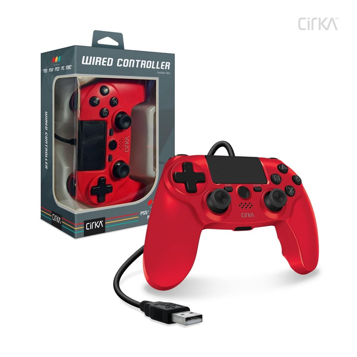 CirKa Wired Game Controller For PS4® / PC / Mac®