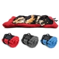 thumbnail image 3 of Cojín para Perro Mascota Portátil para Acampar Libre Viaje para Mascotas Perro Rojo Perfecl, 3 of 8