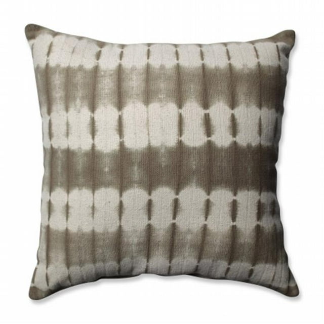 Pillow Perfect 598659 Mirage Latte Square 18 in. Throw Pillow