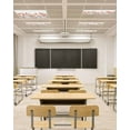 thumbnail image 4 of Fluorescent Light Covers for Ceiling Lights 3 Pack, Orange Spring Floral Magnetic Ceiling Light Covers 2x4ft for Classroom Office School, Watercolor Summer Botanical Overhead Drop Ceiling Light Shade, 4 of 7