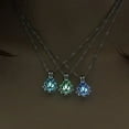 thumbnail image 4 of Collier Pendentif Lotus Lumineux Collier Pendentif Creux, 4 of 5
