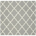 thumbnail image 6 of SAFAVIEH Dhurries Tabitha Geometric Runner Rug, Grey/Ivory, 2'6" x 12', 6 of 9