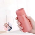 thumbnail image 4 of Fashion 150ml Convenient Mini Water Cup Thermal Flask Thermos Cup Stainless Steel PINK, 4 of 8