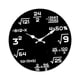 thumbnail image 3 of Reloj de pared con ecuaciones matemáticas, silencioso, ideal como regalo, diseño moderno, 30 cm, montaje en pared, único. Estilo A, 3 of 8