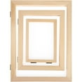 thumbnail image 1 of QUMIIRITY Paper Making Screens 3Pcs Rectangular Wooden For Crafters And Diy Projects, 1 of 7